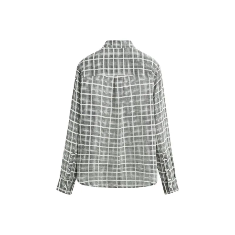 ZARA Shirts Men Gray-1