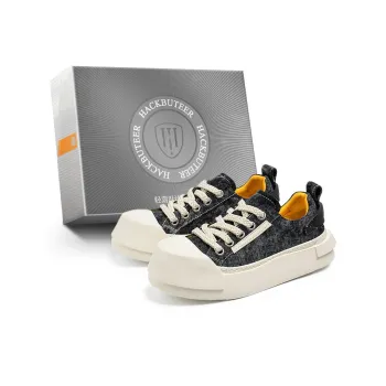 HACKBUTEER Low Top Skateboard Shoes Men's Box Included