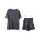 [Short-Sleeved Shirt+Shorts]Carbon Gray