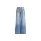 Ironed Silver Blue Pants
