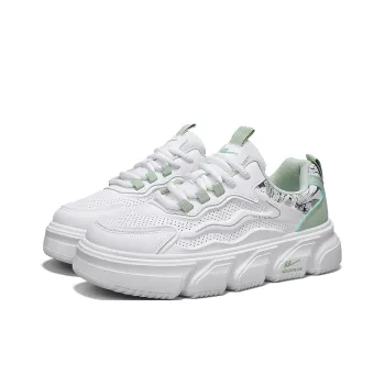 WARRIOR Skateboard Shoes Men Low Top White Black