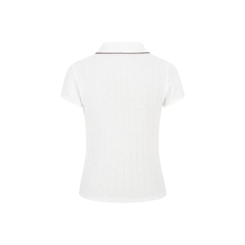 Garbege T Shirts Women's White-1