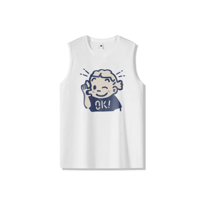 Cotton Gene Tank Tops Unisex-0