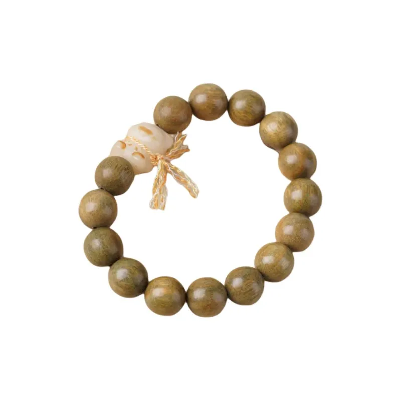 Lordship Green Sandalwood Bracelets Unisex-0