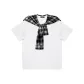 White (Black and White Shawl)