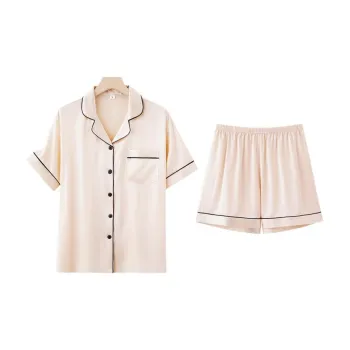 MIIOW Pajama Set Women's Single Pack Shrimp Color