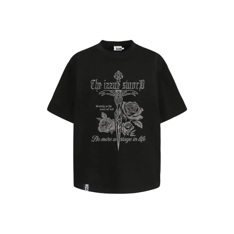 Izzue Short Sleeved T Shirts Unisex-0