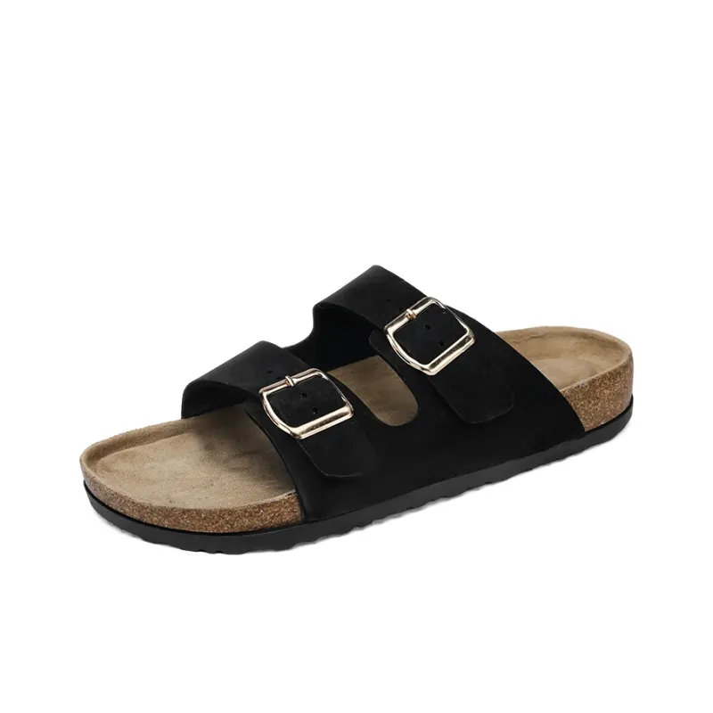 BOREE Slide Slippers Unisex Brown-5