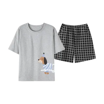 DAMOS·LOVE Pajama Set Women's Gray