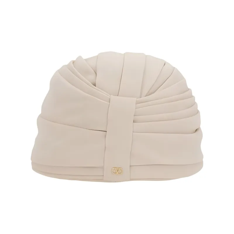 Valentino Wool Silk Scarves Women's White-2