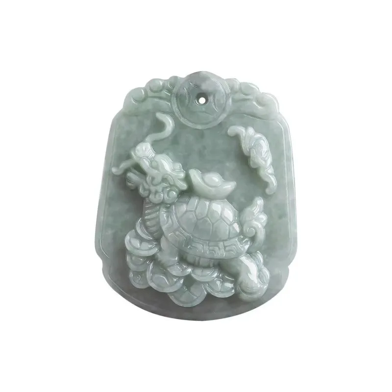 CUIYUYAWEI Glutinous Jade Jadeite Pendants Unisex-0