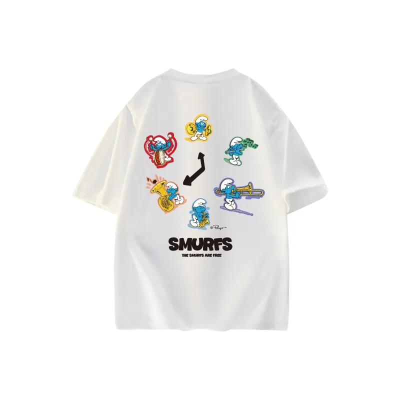 The Smurfs T Shirts Unisex-5