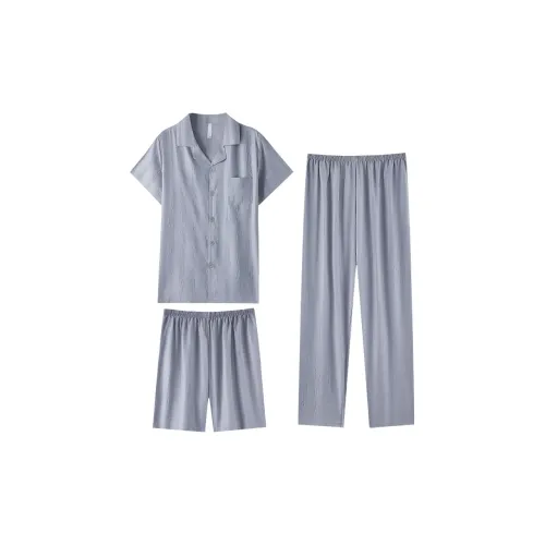Cotton Gene Pajama Set Men's Multi pack