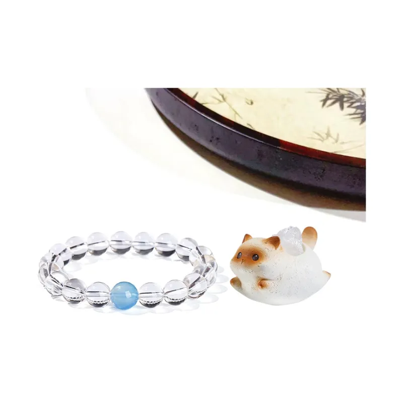 Welcome To The Treasure White Crystal Ornaments Unisex-3
