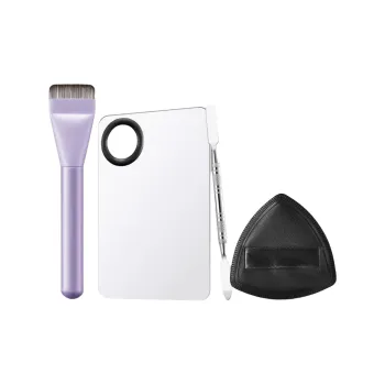 Gentle Welcome Foundation Tool Flat Head Seamless Base Make up Tools No Pink