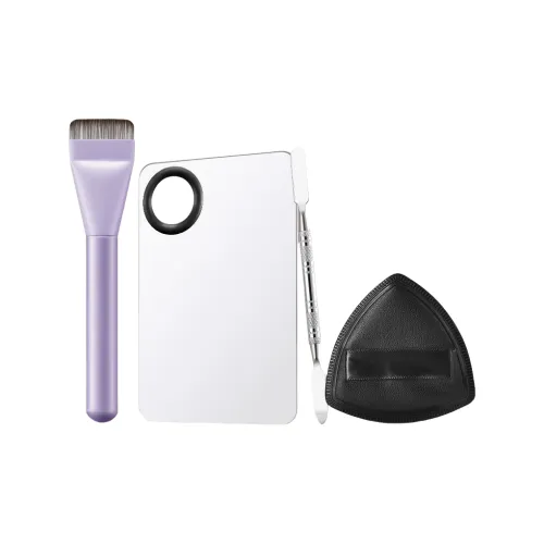 Gentle Welcome Foundation Tool Flat Head Seamless Base Make up Tools No Pink