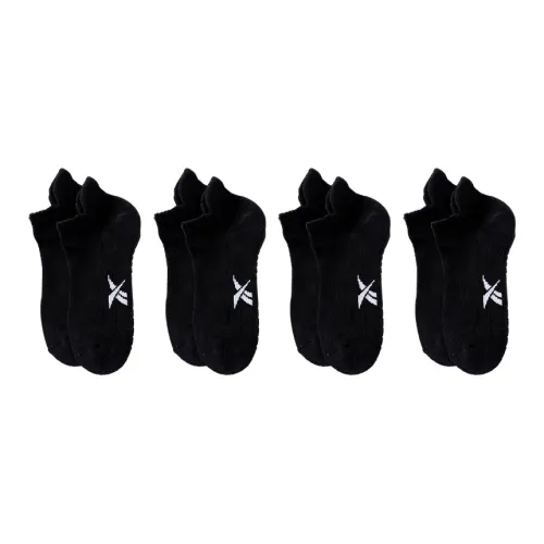 Reebok No Show Socks Men's 4 Pack Black