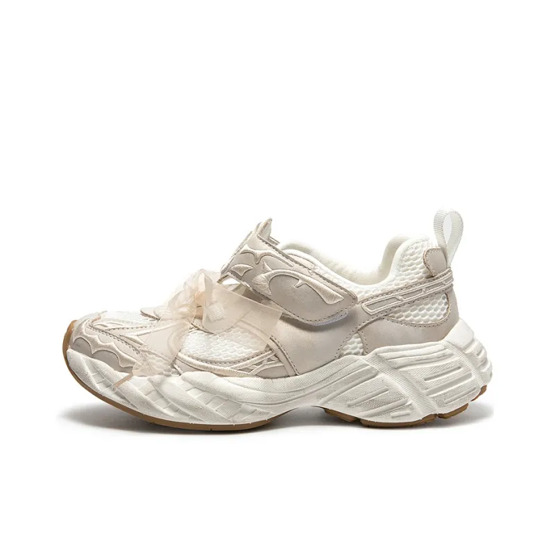 MIO Breathable Height Increase Low Top Chunky Sneakers Women's-6