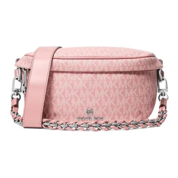 MICHAEL KORS Slater Coated Canvas Crossbody Bag, Shoulder Bag Mini Women's Pink