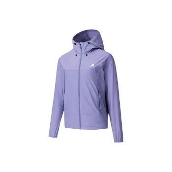 Anta Outdoor Collection Breathable UV Protection Sun Protection Clothing Women's Dusk Glow Purple