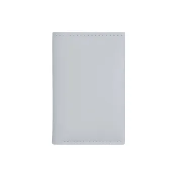ZARA Polyurethane Card Holder Men's Pearl Gray