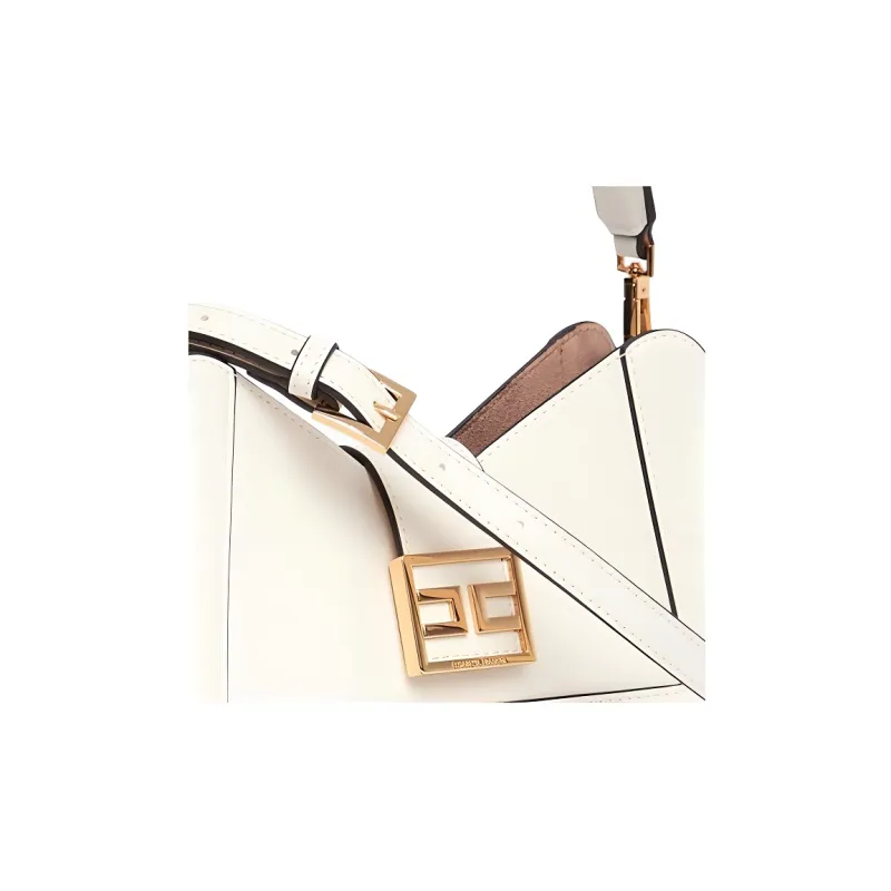 Elisabetta Franchi Groumette Chain Small Shoulder Bag-3
