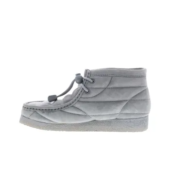 Clarks Wallabee Ankle Boots Women's Gray