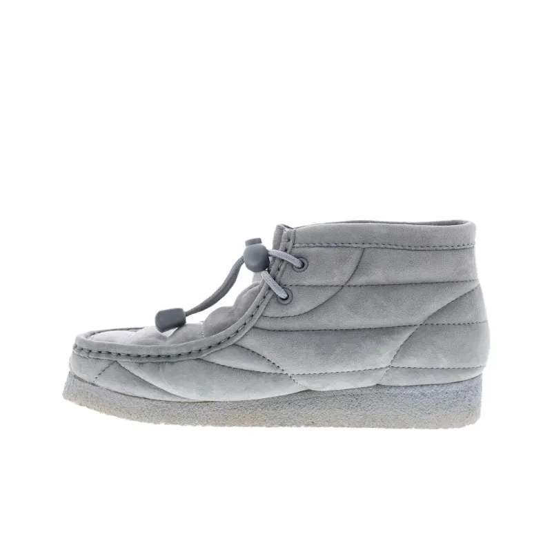 Clarks Originals Wallabee Boot Grey Women's-0