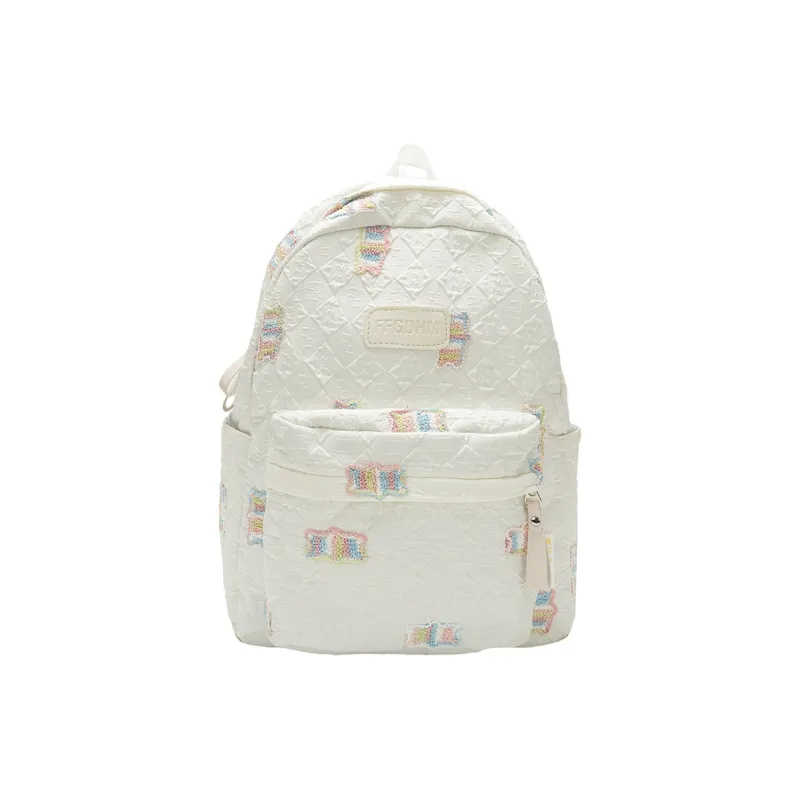 WICKBUEN Canvas Backpack Women's Multicolor-0