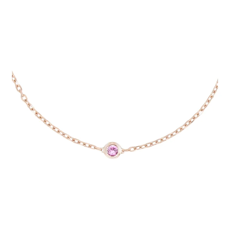 CARTIER 18K Rose Gold Necklaces Women's-0