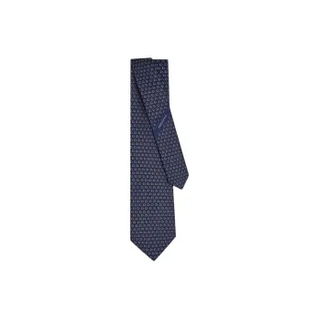 Ferragamo Gancini Jacquard Tie