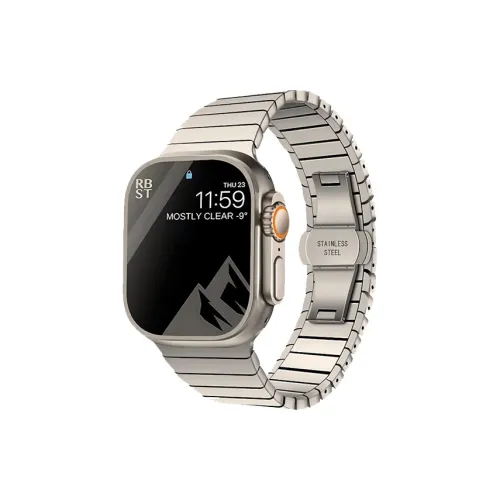 KVZUVUU Apple Compatibility Watch Band Made Of Steel
