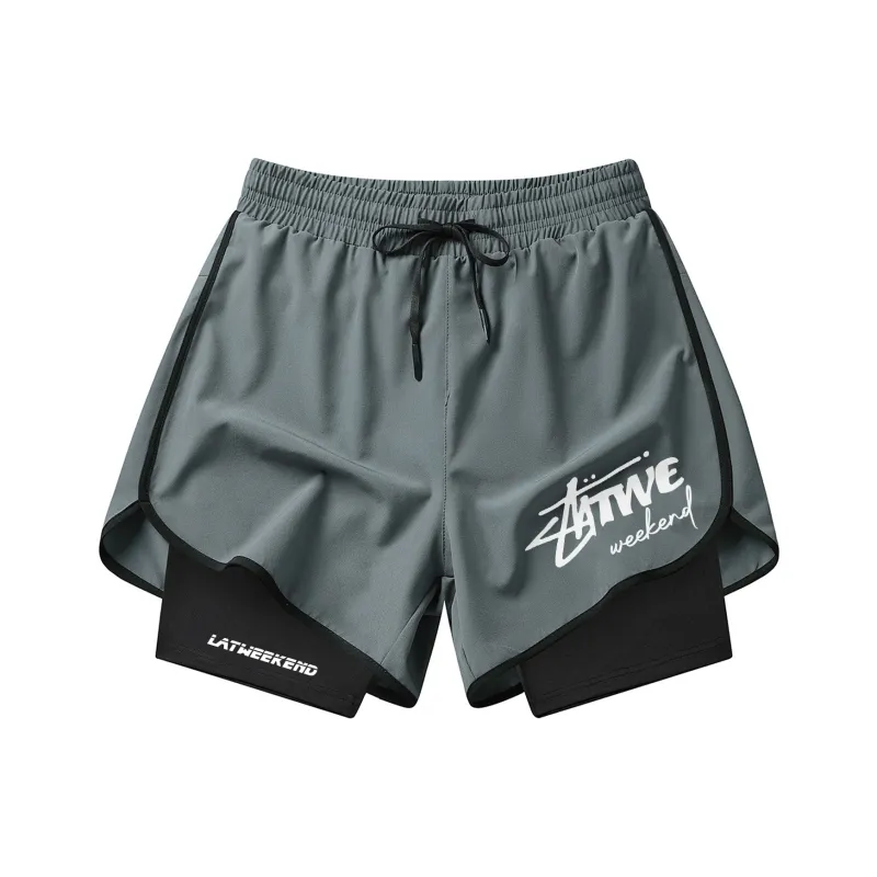 LA'T.WEEKEND Casual Shorts Unisex-10