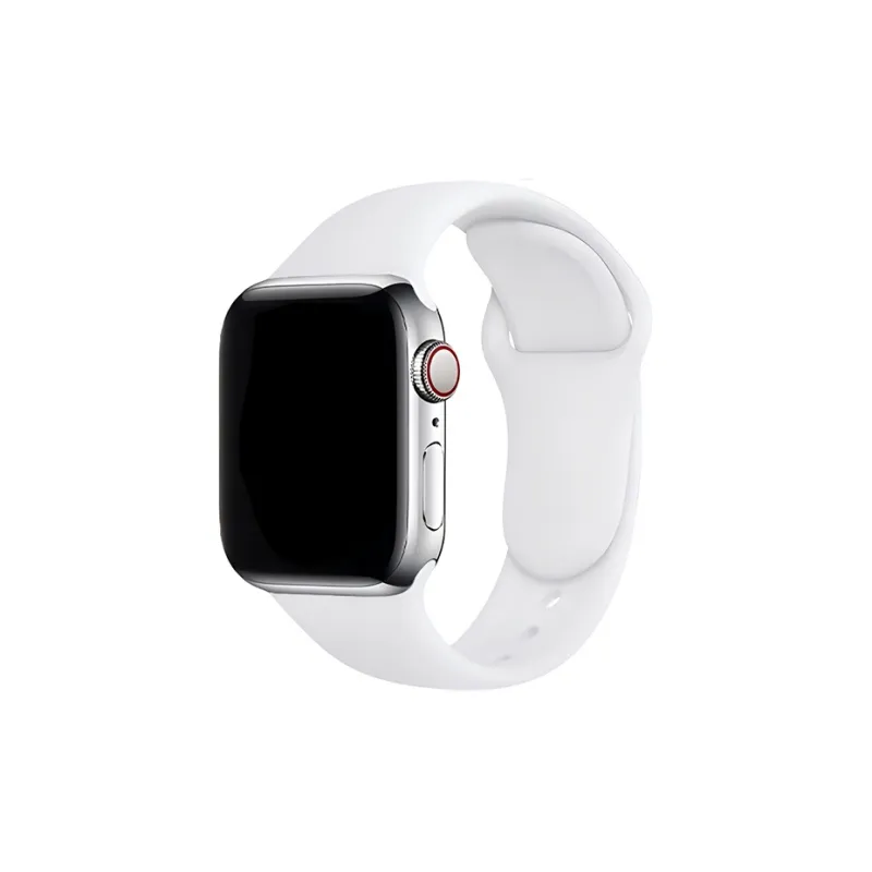 KVZUVUU Apple Compatibility Watch Band Silicone Material-0