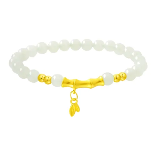 Chongqing Gold Store Chalcedony Jade Bracelets Women's