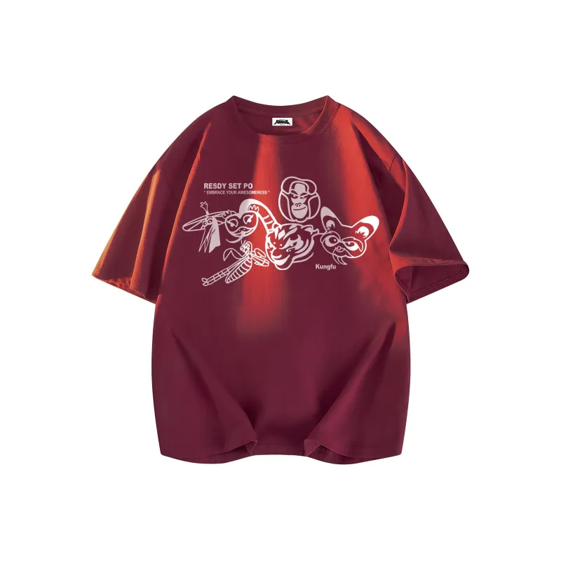 Kung Fu Panda T Shirts Unisex-15