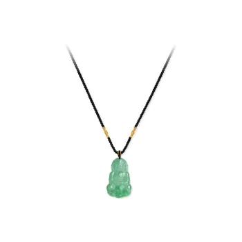 JUICY GRAPE African Emerald Jade Necklaces Unisex