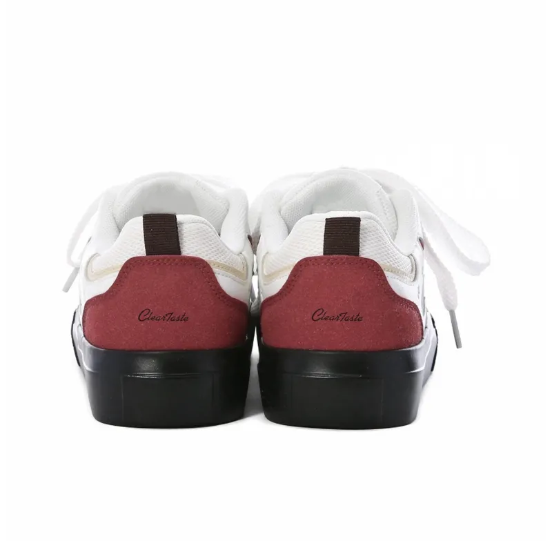 CLEARTASTE Slip Resistant, Abrasion Resistant, Lightweight Low Top Skateboard Shoes Women's-9