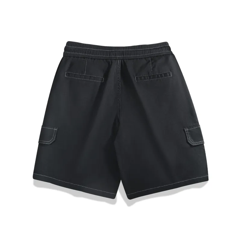 FAIRWHALE Denim Shorts Men's Black-1