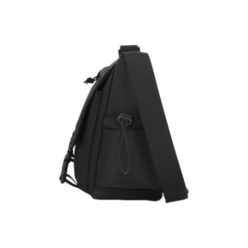 Jeep Fabric Crossbody Bag Regular Unisex Black-2