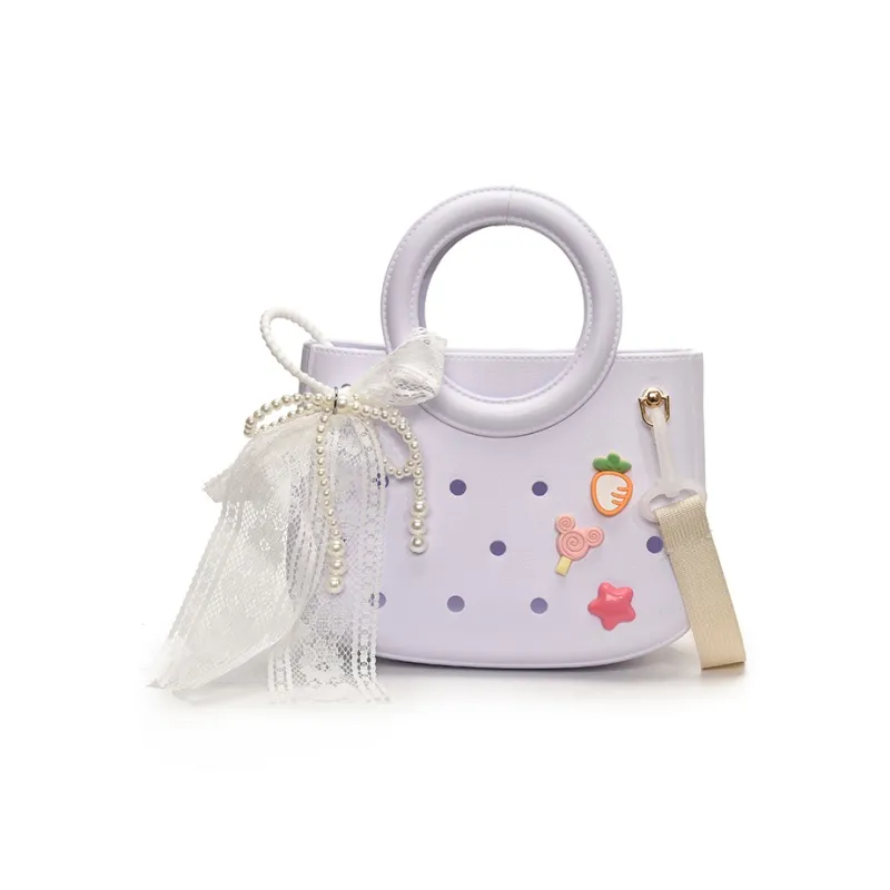 Bueno Acrylic Holey Bag, Crossbody Bag, One Shoulder Bag, Handbag Women's Multicolor-3