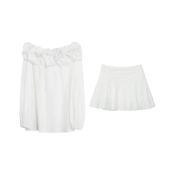 NancyCavally Two Piece Skirt Sets Women's