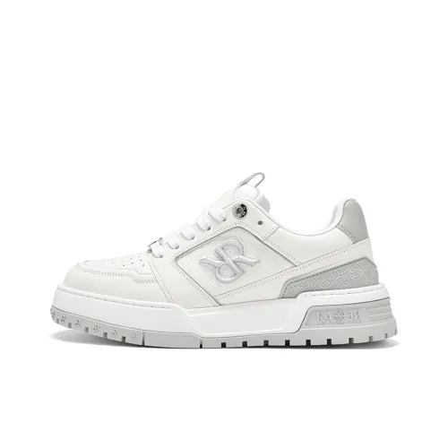 RARE Low Top Skateboard Shoes Men's White Gray