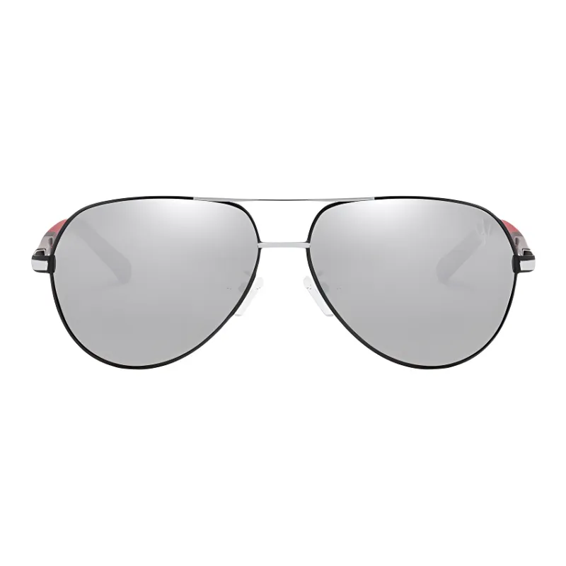Maserati Metal Aviator Sunglasses Unisex-1