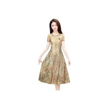 The Temptation Of The Muse Short Sleeved Dress Women's