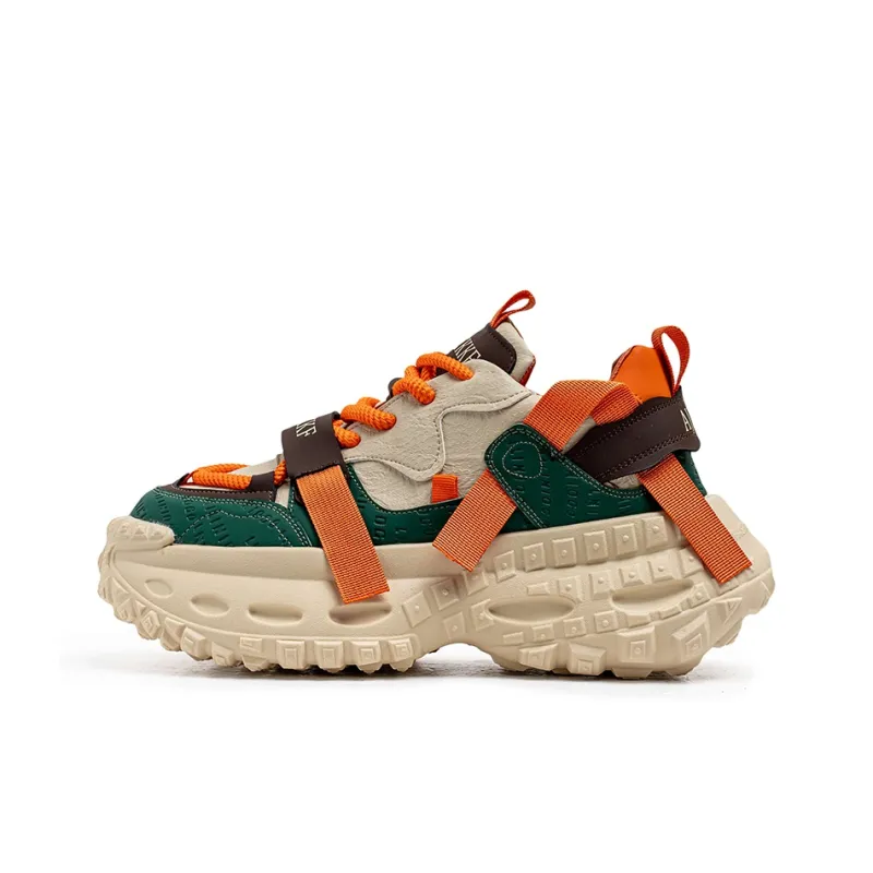 Dao Tu Sen Shock Absorbers With Slip Resistant And Abrasion Resistant Properties Low Top Chunky Sneakers Men's-6