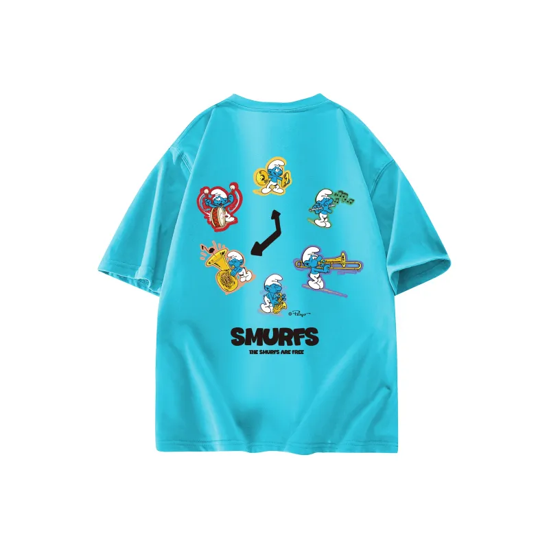 The Smurfs T Shirts Unisex-21