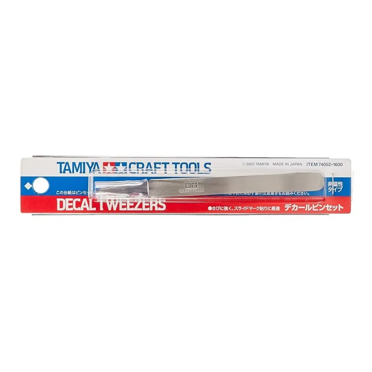 Tamiya No. 52 Appliqué Tweezers Model Accessories-1