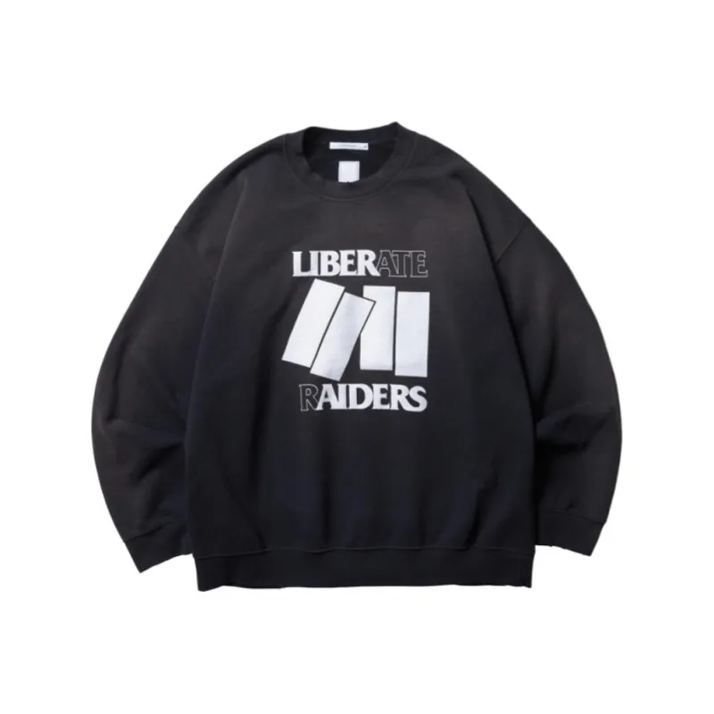 Liberaiders COMPOSITION CREWNECK Sweatshirt Unisex-0
