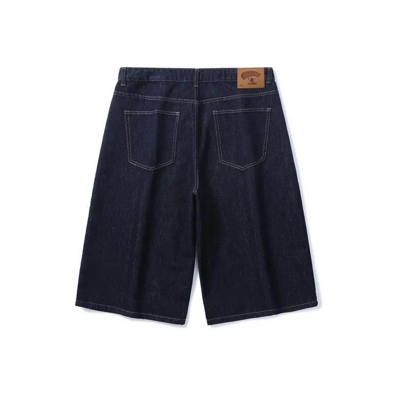 SANTASTIC Denim Shorts Men Special Dark Blue-1